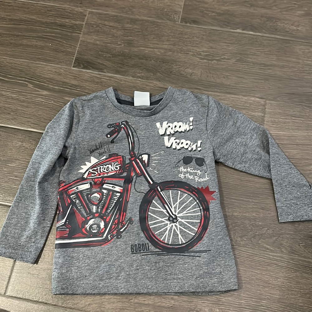 Long sleeve motorcycle